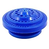 TOOGOO 丸い形プラスチックハードドリルビット収納ケース - ブルー