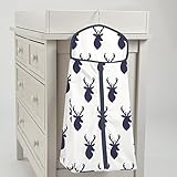 Carousel Designs Navy Deer Woodland Diaper Stacker by Carousel Designs