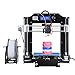 ALUNAR-M508 【工場直販】3Dプリンターキット 0.3mmノズル 高精度印刷 Reprap Prusa i3 DIY未組立 3Ｄ造形サイズ7200cm?　 PLAフィラメント、組立ビデオSDカードが付属 (M508-黒)