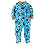 Little Me Baby Boys軽量ソフトZip FootieパジャマFooted Sleeper 12 – 24ヶ月 カラー: ブルー