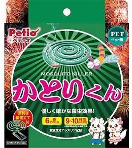 Amazon ペティオ ペット用虫除け 蚊取り線香 蚊取り君g 6巻 虫除け 通販