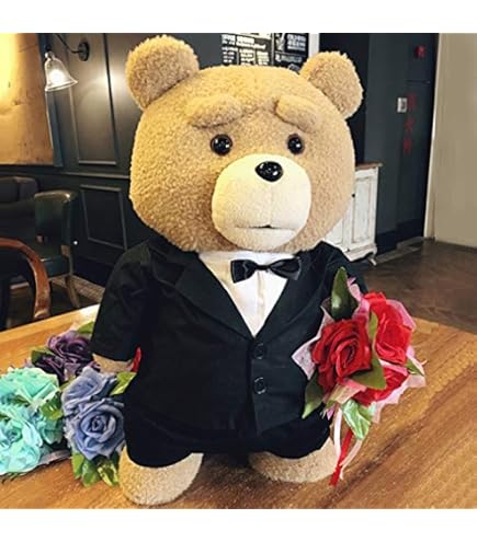 Amazon.co.jp: tedテッド おれのBIGモフモフエプロンぬいぐるみ 特大 