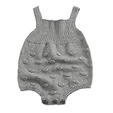 Cutelove　ロンパース　オーバーオール　男の子　女の子　赤ちゃん　幼児　ボーイズ　ガールズ　春　秋　ニット　編み物　暖かい　可愛い　開きスナップボタン