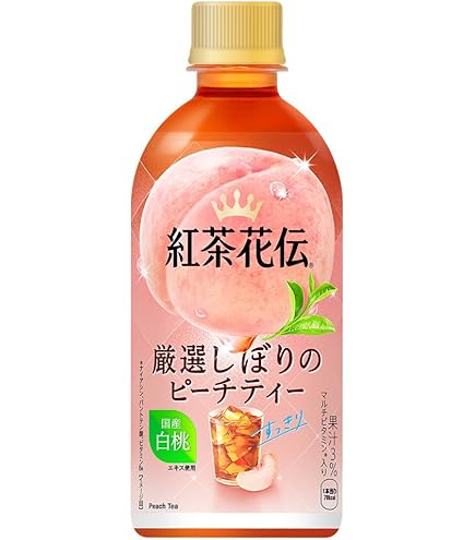 紅茶花伝 クラフティー 贅沢しぼりピーチティー 440mlPET×24本