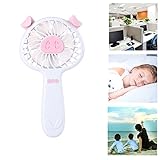 USB扇風機 INorton 手持ち扇風機 かわいいデザイン 三段階風量調節 USB充電式 静音設計 コンパクト スポーツ観戦 花火大会用 熱中症対策