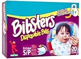 Bibsters Disposable Bib - Small - Infant - 20 ct by Bibsters [並行輸入品]