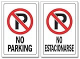 8 x 12インチBilingual Signs ホワイト 843447
