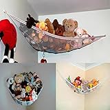 Tenworld Large Deluxe Pet Storage Corner Stuffed Animals Toys Toy Hammock Net (140*110*110cm) by Ten