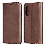 Galaxy A41 SC-41A SCV48 ケース 手帳型 ギャラクシーa41 カバー Zouzt 合成皮革 財布型 カード収納 マグネット ベルトなし スタンド 耐衝撃 5色 ダークブラウン