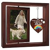 Buioata (ブイオアータ) 犬を亡くした記念ギフト メモリアルフォトフレーム 犬の写真フレーム 亡くなったギフト 犬の死別ギフト 4x6インチ フォトフレーム