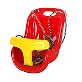 Docooler ハンギング スイングシート インドア キッズ トラピーズチェア プラスチック 屋外 子供 幼児 プレイグラウンド バックヤード トイ用 ロープ付き