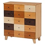 衣類 収納 家具 WOOD PRODUCTS チェスト MCH-6671LBR