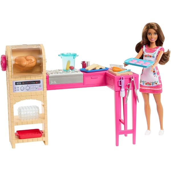 Amazon.co.jp: Barbie Ultimate Kitchen Doll & Playset with Lights Amazon.co.jp: Barbie Ultimate Kitchen Doll & Playset with Lights