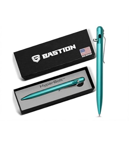 Amazon | BASTION® ラグジュアリーボルトアクションペン、軽量EDCペン