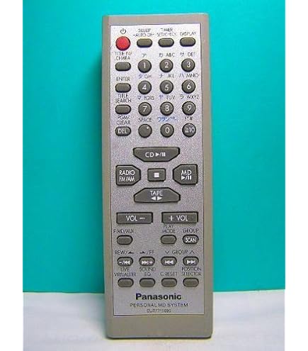 Amazon.co.jp: パナソニック オーディオリモコン EUR7711070