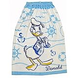 ラップタオル 巻きタオル 80cm丈 子供用 プールタオル 海水浴 ガールズ ボーイズ 男の子 女の子 小学生 ディズニー fo-srap01ドナルド