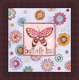 Barewalls Wall Decor by Bernadette Deming, Butterfly Kisses [並行輸入品]