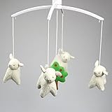 trousselier (トラセリア) 手巻式オルゴール付ベッドメリー フリースムートン【M1141/42】