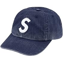 極美品　Supreme　Pigment　S Logo　6-Panel　\"Navy Supreme Pigment S Logo 6-Panel (FW24) - $54