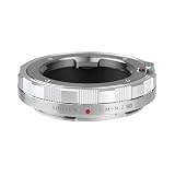 SHOTEN マウントアダプター LM-NZ EX (ライカM用マウントレンズ → ニコンZ用マウント変換) (シルバー)