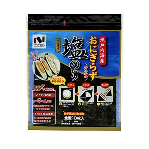 ニコニコのり 瀬戸内海産 おにぎらず塩のり