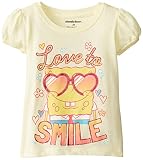 Nickelodeon Spongebob Squarepants Girls ' Tシャツ カラー: イエロー