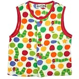 はらぺこあおむし THE WORLD OF ERIC CARLE フリースベスト かいまき 袢纏 はんてん fo-hpfw03 100cm