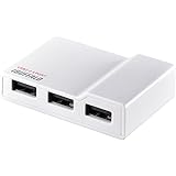 バッファロー BUFFALO PC/TV対応 4ポートセルフパワーハブ ホワイト BSH4A11WH