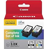 Canon PG-275 XL/CL-276 XL バリューパック PIXMA TS3520 TS3522 TR4720プリンターに対応