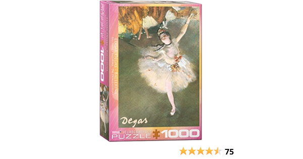 Amazon 1000ピース ジグソーパズル バレリーナ エドガー ドガ ジグソーパズル おもちゃ