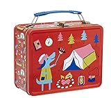 Ore Originals Retro Metal Lunch Box, Happy Camper by Orﾃδｩ Originals