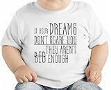 Dream Big オーガニックベビーTシャツ 12 - 18 Months