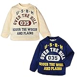 (アイボリー/80cm)ベビー服 男の子 トレーナー Whole ホール 長袖 裏起毛 フロントプリント スナップボタン 男児 ベビー