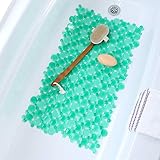 バーストバブルの浴槽マット17 " x 30 " 17" wide by 30" long グリーン 06773-1