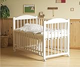 ベビーベッド 日本製 エリーゼ 収納棚なし スリーピー /ホワイト