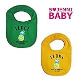 JENNI BABY ジェニィベビー/パイナップルプリント　ビブ スタイ よだれかけ/グリーン