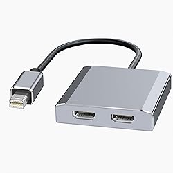 Amazon.co.jp: Mini DisplayPort to デュアル HDMI 4K@60Hz MDP 1.2 to