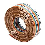 5pcs geekcreit\u00ae 5m 1.27mm 20p jumper cable dupont wire