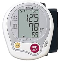 タニタ 手首式血圧計 ホワイト BP-212-WH