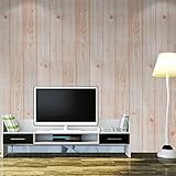 Yesurprise　壁紙　ピンク木目調　のり付きタイプ　ウォールステッカー　防水　かんたん貼付シールタイプ　リフォーム　DIY壁紙シール　45cm×10m