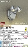 大光電機　LED人感センサー付アウトドアスポット 【DOL-4674YS】
