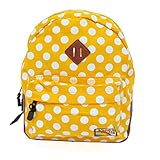 (ターンオーバー)Turnover キッズリュック #K-499 ドット 水玉 リュック デイパック YELLOW