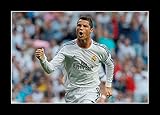 8 x 10のすべての木製額入りフォトCristiano Ronaldoスキル