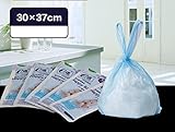 ELSKY Scented Nappy Bags (Blue) (100) by ELSKY