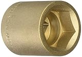 Ampco Safety Tools SS-3/4D30MM Socket, Standard, Non-Sparking, Non-Magnetic, Corrosion Resistant, 3/
