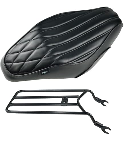 クロスカブCC110 ラウンドタイプ リアキャリア ロングシート ブラックSET Amazon | Mr Quick製 ホンダ適合品 クロスカブ CC110 ラウンドタイプ