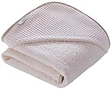 Clair de Lune Waffle Hooded Towel (Cream) by Clair de Lune