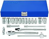 KT Pro Tools A2504SR 1/4 Drive Socket Set by KT Pro Tools