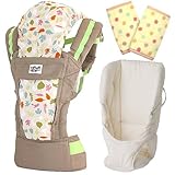 scandinavian pattern collectionスカンジナビアン パターン 腰ベルト付抱っこひも（ベージュ）＋インナーパッド 【（財）製品安全協会 SGマーク認定】よだれパッドプレゼント