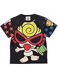 (マイファーストヒステリック) MY FIRST HYSTERIC CIRCUS TRAIN 星柄半袖Tシャツ 80 ブラック